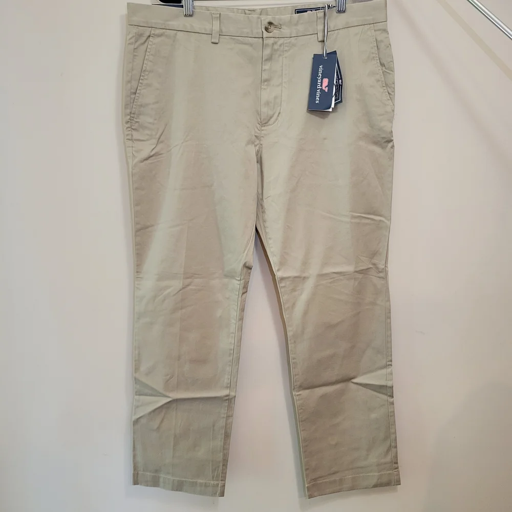 Vineyard Vines Men's Breaker Khaki Chino Pant